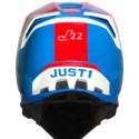 JUST1 CASCO MOTO J22 ADRENALINE RED BLUE