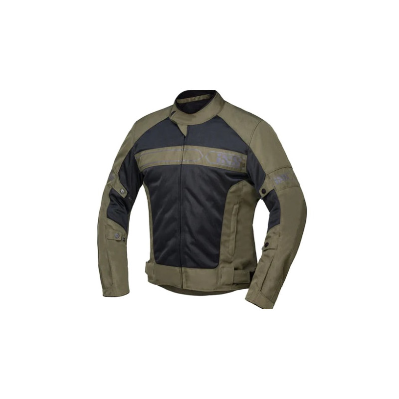 IXS CHAQUETA CLASSIC EVO-AIR OLIVA NEGRO