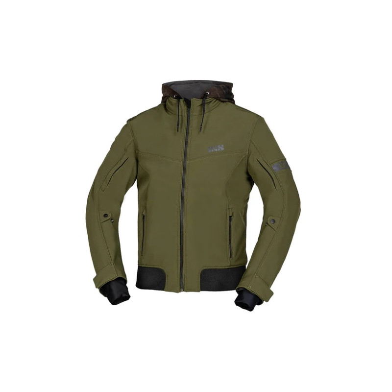 IXS CHAQUETA CLASSIC SO MOTO VERDE OLIVA