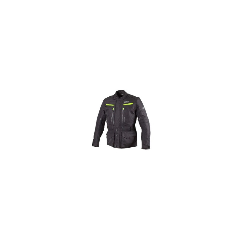 GMS CHAQUETA GEAR NEGRA AMARILLO